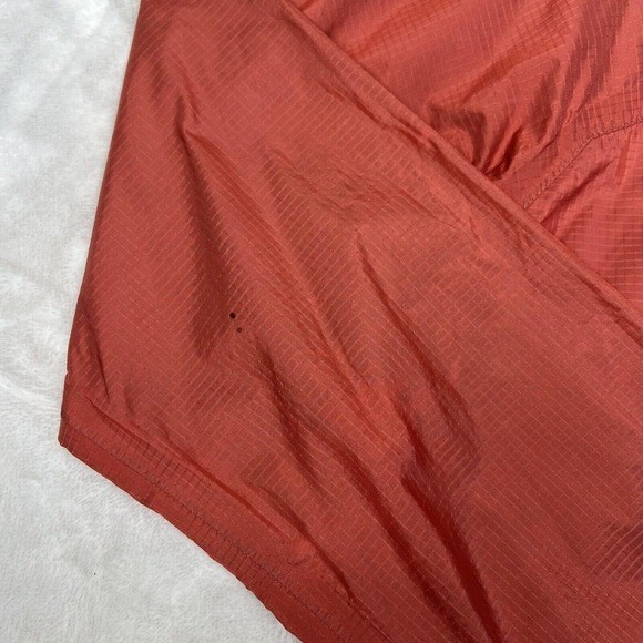 REI Kid's Pink Full Zip Long Sleeve Windbreaker W/Stowaway Hood Jacket XL - Picture 6 of 11